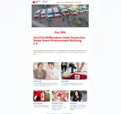 Kleine Seitenvorschau von drk-warburg.de
