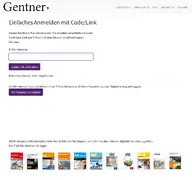 Kleine Seitenvorschau von auth.gentner.de