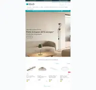 Kleine Seitenvorschau von eglo.com