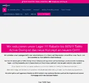Kleine Seitenvorschau von tawo-diving.de