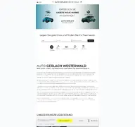 Kleine Seitenvorschau von auto-gerlach.de