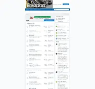 Kleine Seitenvorschau von monstercafe.de