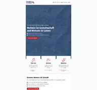 Kleine Seitenvorschau von ewbg-wohnen.de
