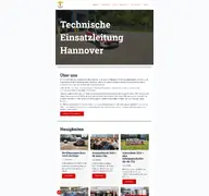 Kleine Seitenvorschau von tel-hannover.de