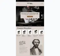 Kleine Seitenvorschau von kaffeeroestereiwerder.de