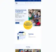 Kleine Seitenvorschau von montessorischule-hohenbrunn.de