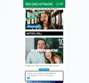 Kleine Seitenvorschau von dashitradio.de