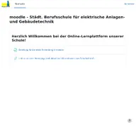 Kleine Seitenvorschau von moodle.bs-eagt.de