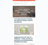 Kleine Seitenvorschau von scheffinger.de