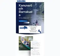 Kleine Seitenvorschau von kanuverleih-barrakuda.de