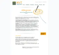 Kleine Seitenvorschau von ikvt.de