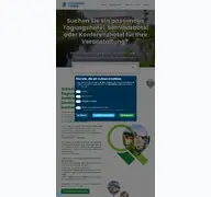 Kleine Seitenvorschau von pwt-tagungshotels.de