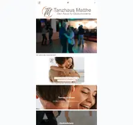 Kleine Seitenvorschau von tanzhausmatthe.de