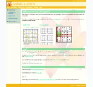 Kleine Seitenvorschau von sudokugarden.de