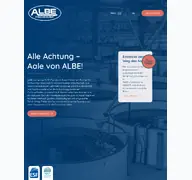 Kleine Seitenvorschau von albe-fischfarm.de