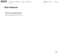 Kleine Seitenvorschau von moodle.osz2.de
