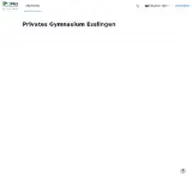 Kleine Seitenvorschau von moodle.privates-gymnasium.de