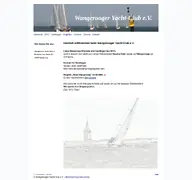 Kleine Seitenvorschau von wyc-wangerooge.de