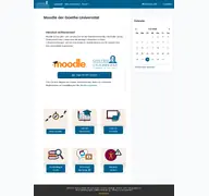 Kleine Seitenvorschau von moodle.studiumdigitale.uni-frankfurt.de