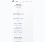 Kleine Seitenvorschau von copy-print-es.de