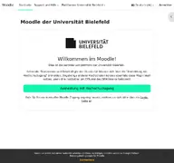 Kleine Seitenvorschau von moodle.uni-bielefeld.de