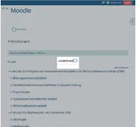 Kleine Seitenvorschau von moodle.uni-saarland.de