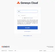 Kleine Seitenvorschau von login.mypurecloud.de