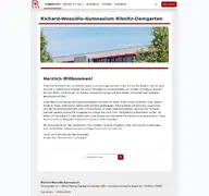 Kleine Seitenvorschau von moodle.wossidlogymnasium.de