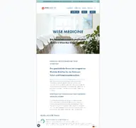 Kleine Seitenvorschau von wisemed.ch
