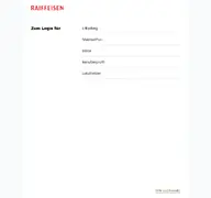 Kleine Seitenvorschau von login.raiffeisen.ch