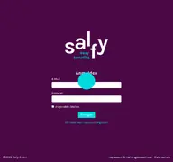 Kleine Seitenvorschau von login.salfy.de
