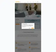 Kleine Seitenvorschau von cos.de