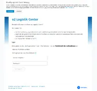 Kleine Seitenvorschau von logistik.telefonica.de