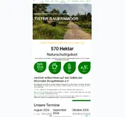 Kleine Seitenvorschau von moorbahn.de