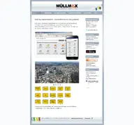 Kleine Seitenvorschau von muellmax.de