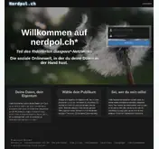 Kleine Seitenvorschau von nerdpol.ch