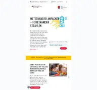 Kleine Seitenvorschau von mehrgenerationenhaeuser.de