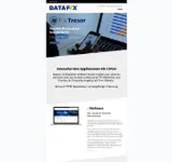 Kleine Seitenvorschau von datafix-software.de