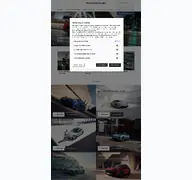 Kleine Seitenvorschau von porsche.co.at