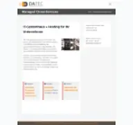 Kleine Seitenvorschau von datec-schmidt.de