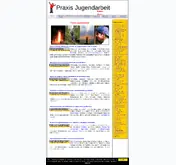 Kleine Seitenvorschau von praxis-jugendarbeit.de