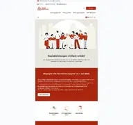 Kleine Seitenvorschau von sozialplattform.de