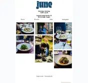Kleine Seitenvorschau von june-halle.de