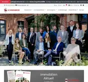 Kleine Seitenvorschau von schweneker24.de