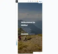 Kleine Seitenvorschau von visitmoelltal.at