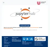 Kleine Seitenvorschau von jupyter.uni-bremen.de