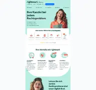 Kleine Seitenvorschau von rightmart.de