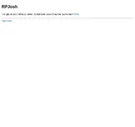 Kleine Seitenvorschau von rpjosh.de