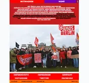Kleine Seitenvorschau von jusosberlin.de