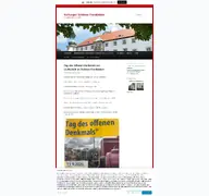 Kleine Seitenvorschau von schloss-frankleben.de